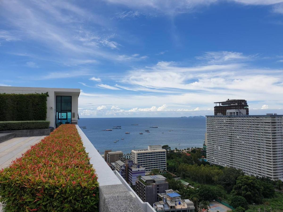The Base Central Pattaya 2Bed King&Queen Sky Seaview & Infinity Pool Exteriör bild