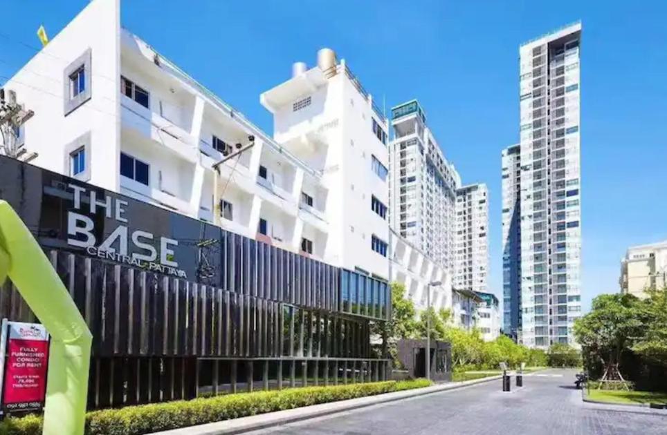 The Base Central Pattaya 2Bed King&Queen Sky Seaview & Infinity Pool Exteriör bild
