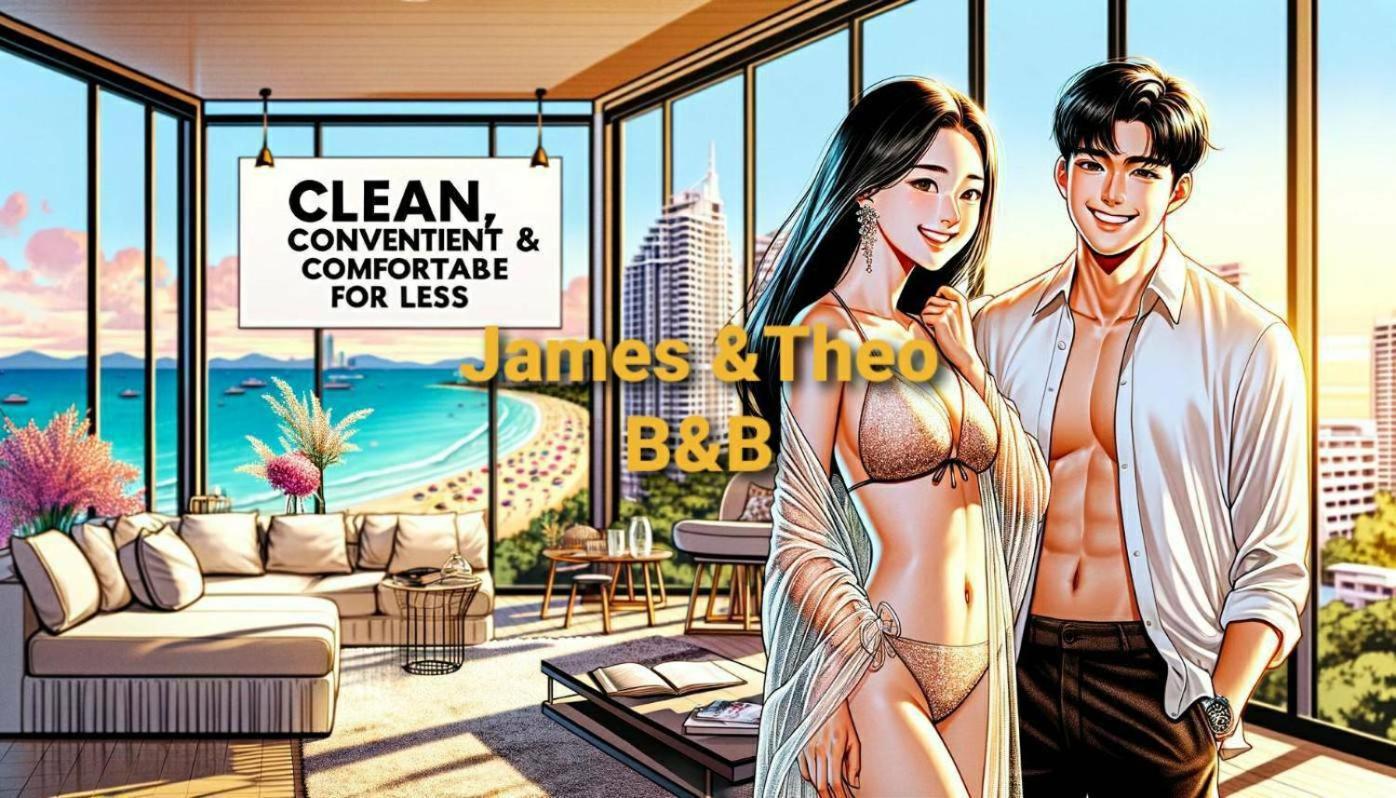 The Base Central Pattaya 2Bed King&Queen Sky Seaview & Infinity Pool Exteriör bild