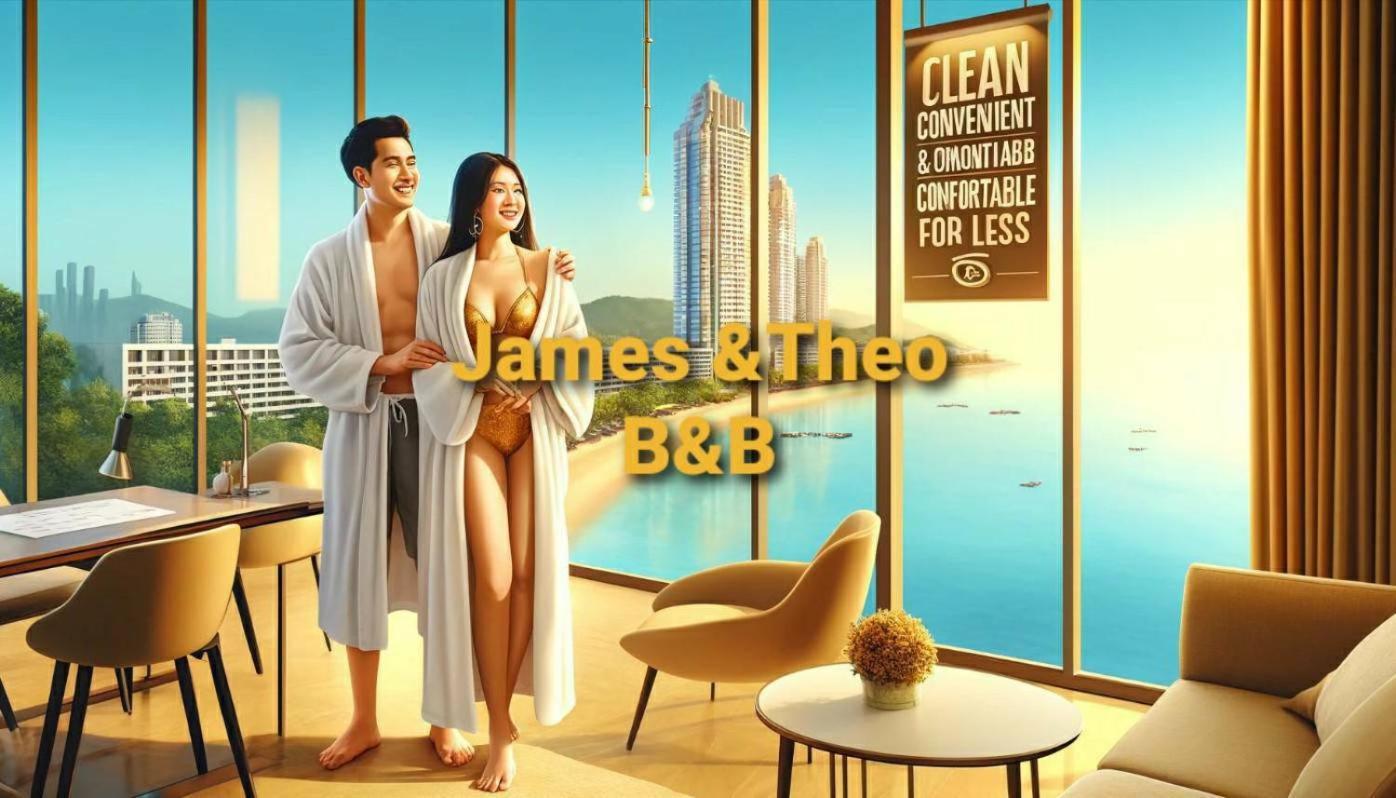 The Base Central Pattaya 2Bed King&Queen Sky Seaview & Infinity Pool Exteriör bild